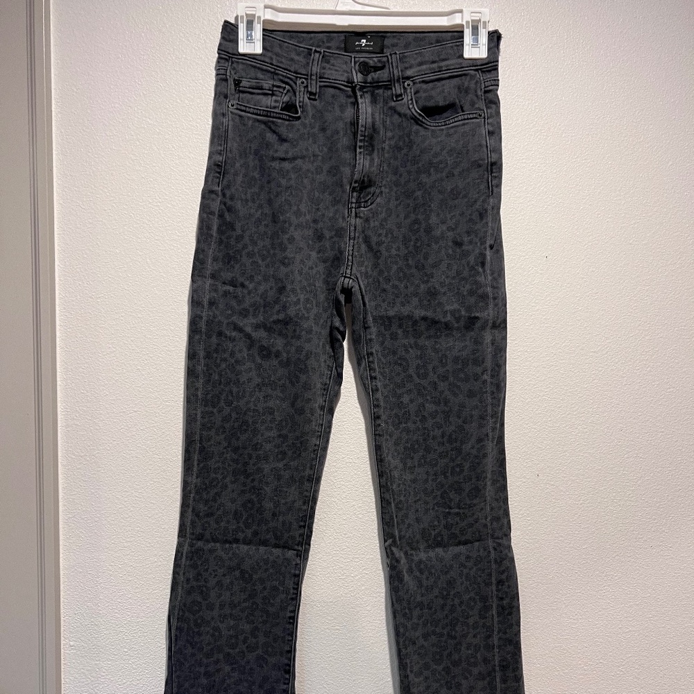 Black Cheetah jeans